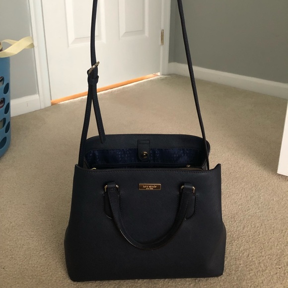 Navy Kate Spade Bag - Picture 5 of 6